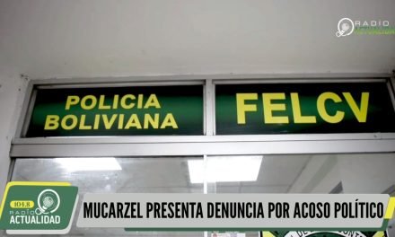 MUCARZEL PRESENTA DENUNCIA POR ACOSO POLÍTICO