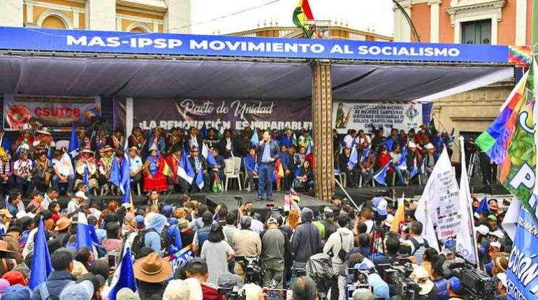 EN AMPLIADO ARCE LLAMA A USAR “TODO EL ARSENAL” CONTRA EL EVISMO Y LA OPOSICIÓN EN LOS COMICIOS