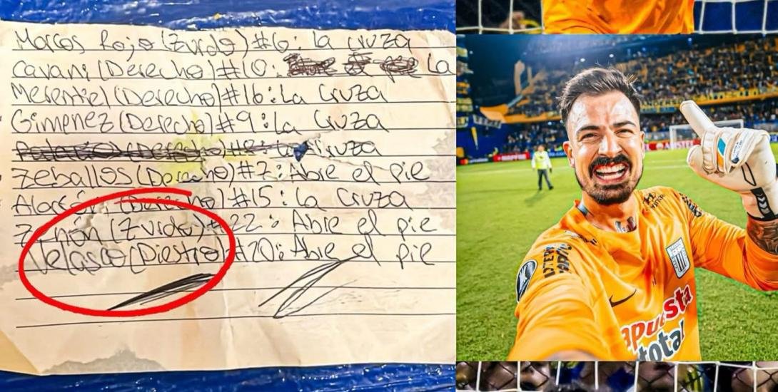 ¡LOS TENÍA ESTUDIADOS! EL AYUDA MEMORIA DE VISCARRA PARA LA TANDA DE PENALES