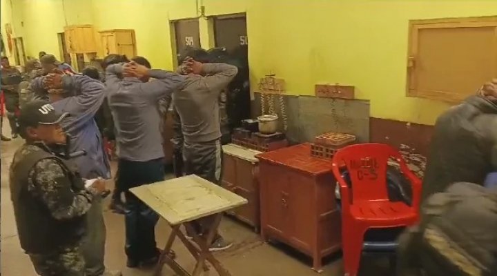 TRAS REQUISA EN CHONCHOCORO HALLAN ARMAS PUNZOCORTANTES, DROGAS Y ALTOS MONTOS DE DINERO