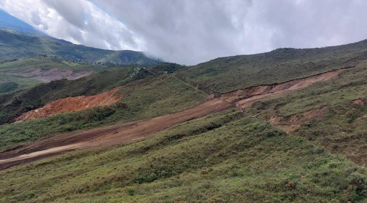 SORATA SE DECLARA EN ESTADO DE DESASTRE POR DERRUMBE A CAUSA DE LAS LLUVIAS