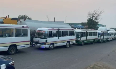 TRANSPORTISTAS ANUNCIAN PARO POR DESABASTECIMIENTO DE COMBUSTIBLE