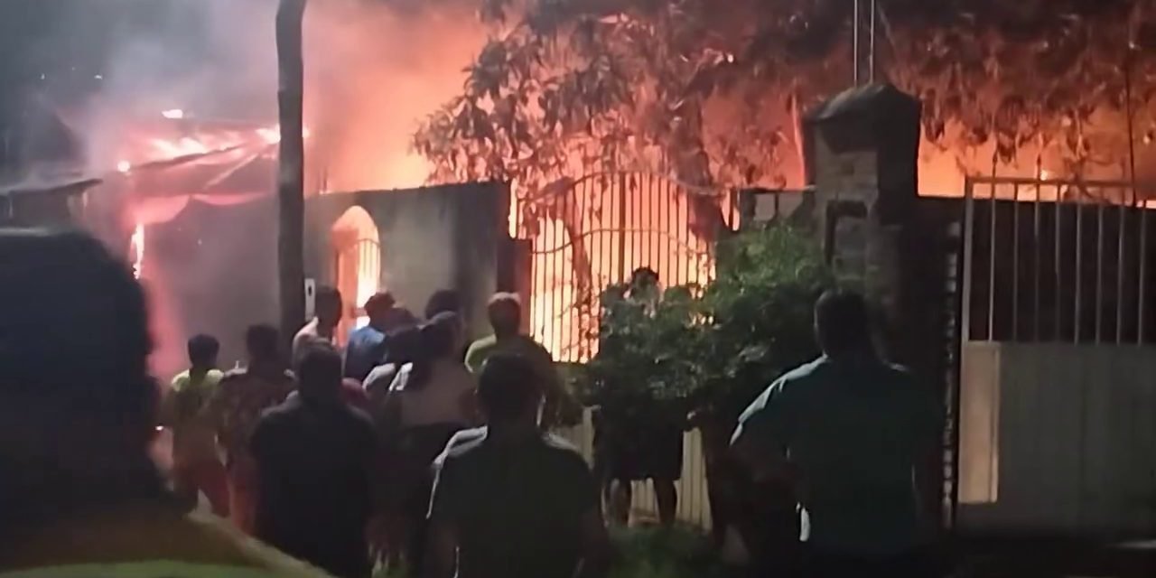 SE ARDIÓ UN PUESTO DONDE SE REPARABAN ELECTRODOMÉSTICOS, EN ASCENSIÓN DE GUARAYOS