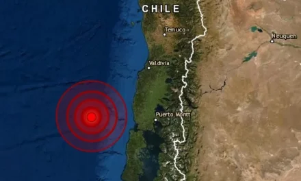 FUERTE SISMO DE MAGNITUD 6.0 SE REGISTRÓ EN BAQUEDANO, CHILE