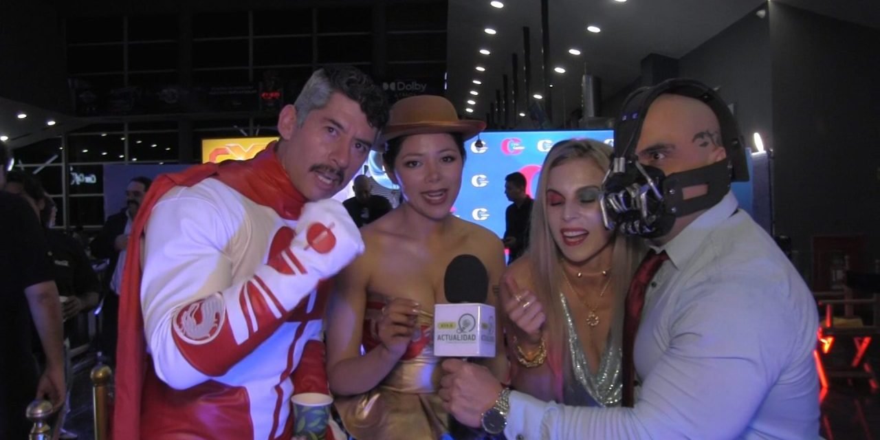 COMIC CON BOLIVIA EN ALFOMBRA ROJA