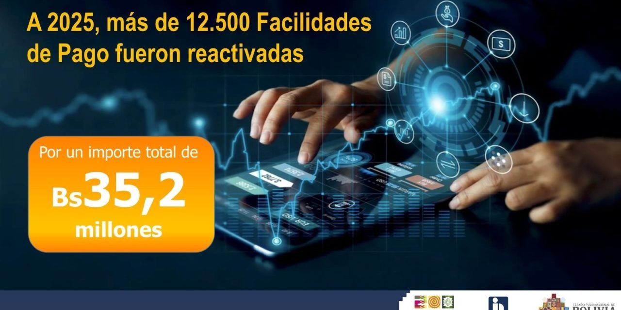 IMPUESTOS RECAUDÓ BS35,2 MILLONES CON LA REACTIVACIÓN DE MÁS DE 12.500 FACILIDADES DE PAGO
