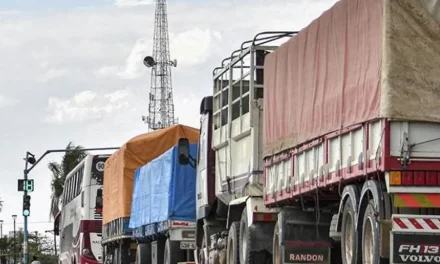 CÁMARA DE TRANSPORTE DICE QUE SOLO OPERA EL 40% DE CAMIONES POR FALTA DE COMBUSTIBLE