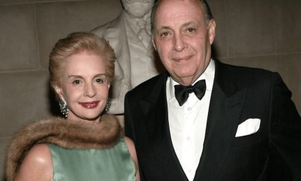 CAROLINA HERRERA ESTÁ DE LUTO POR LA MUERTE DE SU ESPOSO REINALDO HERRERA