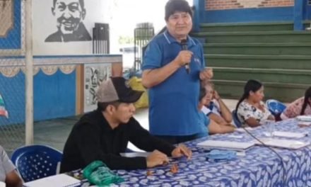 EVO DICE QUE «DA MIEDO SER CANDIDATO” POR LA ECONOMÍA