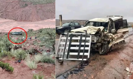 ESTA ES LA LISTA DE LOS 19 HERIDOS TRAS EL EMBARRANCAMIENTO DE UN BUS EN LA RUTA ORURO-POTOSÍ