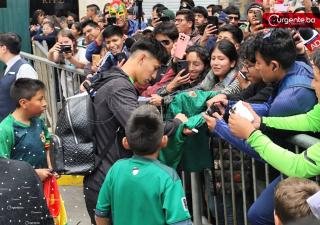HINCHADA CONFÍA EN LA VERDE Y AUGURA UN TRIUNFO ANTE URUGUAY