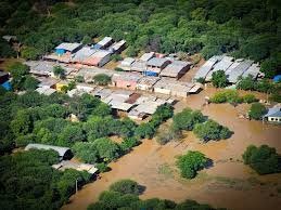 DESBORDE DEL PILCOMAYO  AFECTÓ AL MENOS DIEZ COMUNIDADES