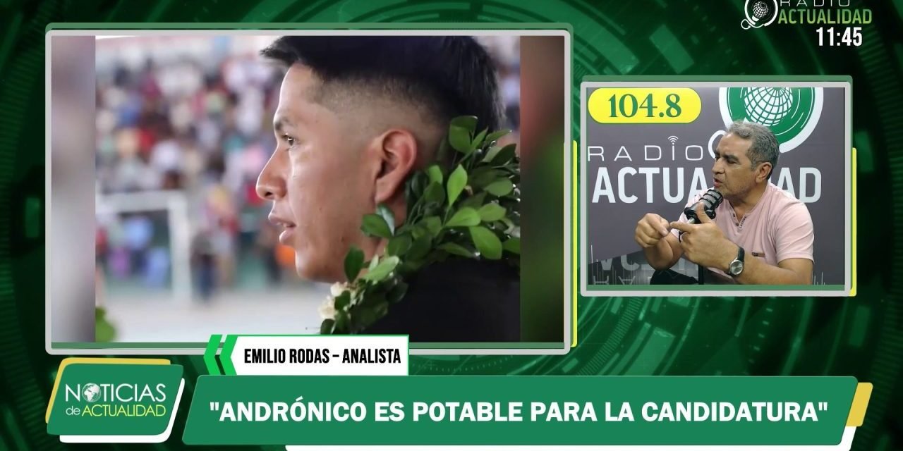 RODAS: «ANDRÓNICO ES POTABLE PARA LA CANDIDATURA»