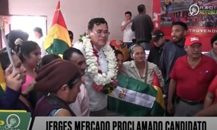 CAMPESINOS ELIGEN A JERGES MERCADO PARA EL BINOMIO DEL MAS