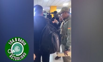 APREHENDEN AL DIPUTADO RICHARD RIBERA AL LLEGAR A LA PAZ