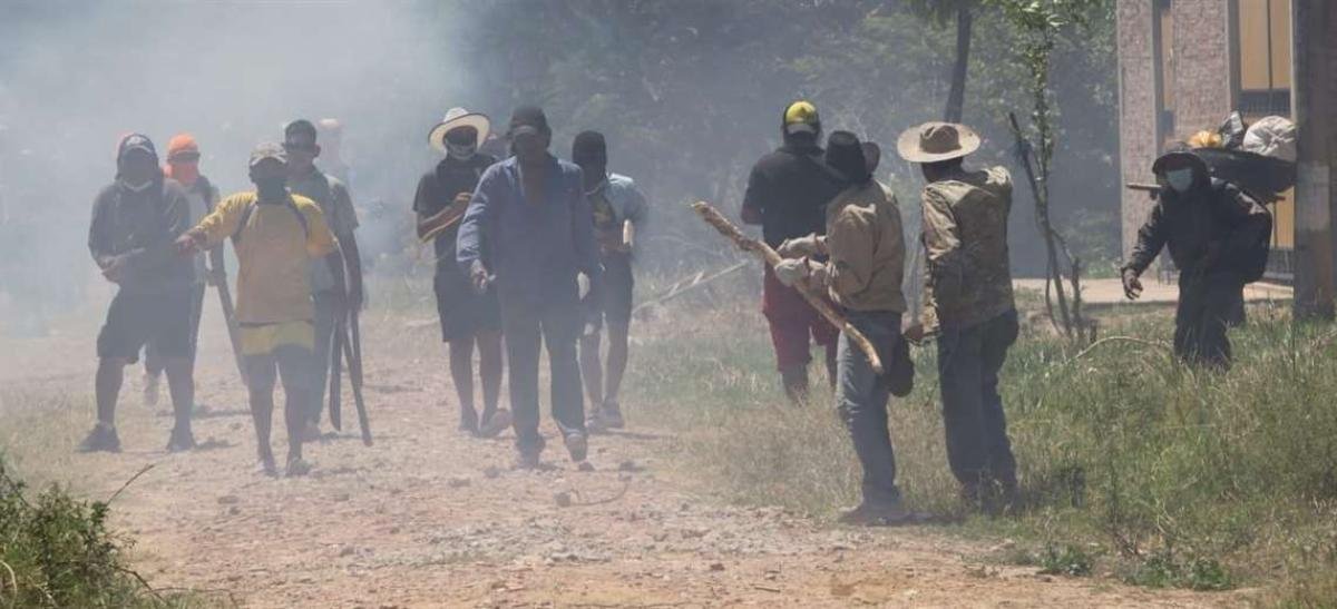 CONCEJALES SON AGREDIDOS DURANTE INSPECCIÓN EN TERRENOS AVASALLADOS