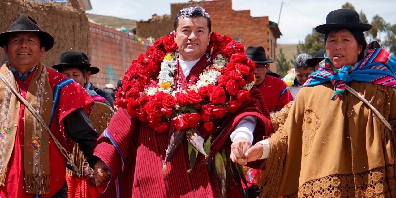 JOHNNY FERNÁNDEZ EN CAMPAÑA EN LA CIUDAD DE LA PAZ