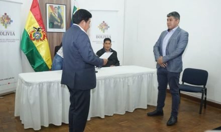 CRISTIAN MAMANI ASUME COMO DIRECTOR DE LA ATT