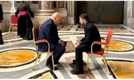 REUNIÓN PRIVADA ENTRE TRUMP Y ZELENSKI ANTES DE ASISTIR AL FUNERAL DEL PAPA