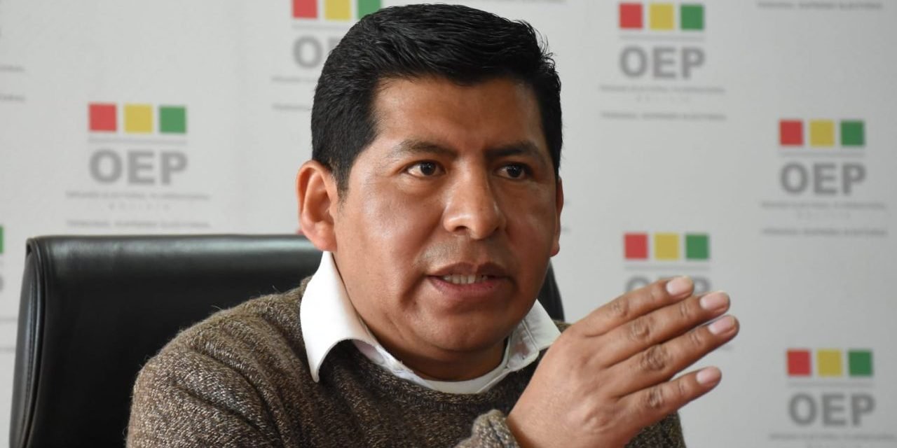 SI LAS ENCUESTAS «QUEDAN EN LO INTERNO» ESTÁN PERMITIDAS, DICE VOCAL TAHUICHI