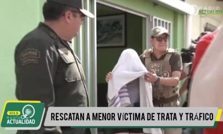 RESCATAN A MENOR VÍCTIMA DE TRATA Y TRÁFICO