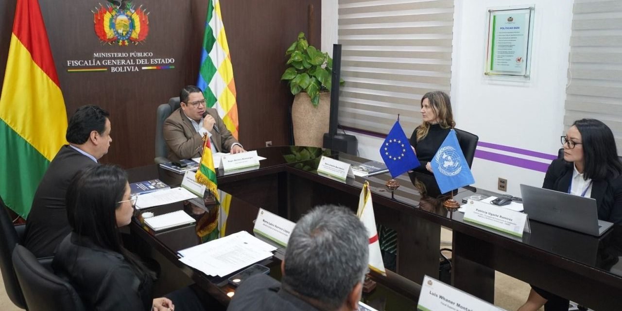 FISCAL GENERAL DEL ESTADO FORTALECE COOPERACIÓN INTERNACIONAL MEDIANTE DIÁLOGO TÉCNICO CON LA UNODC Y FIAP