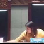 SENADORA SE DESMAYA EN PLENA SESIÓN DE LA ALP