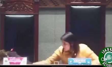 SENADORA SE DESMAYA EN PLENA SESIÓN DE LA ALP