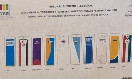 ESTA ES LA UBICACIÓN DE LOS PARTIDOS POLÍTICOS EN LA PAPELETA PARA LAS ELECCIONES