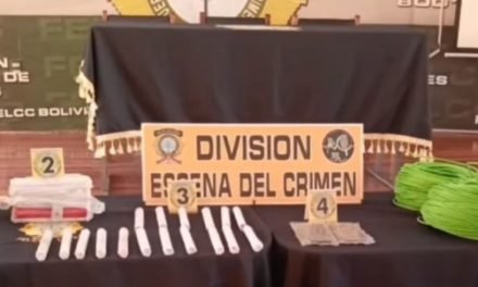 APREHENDEN A DOS PERSONAS CON 120 DINAMITAS Y OTROS MATERIALES EXPLOSIVOS