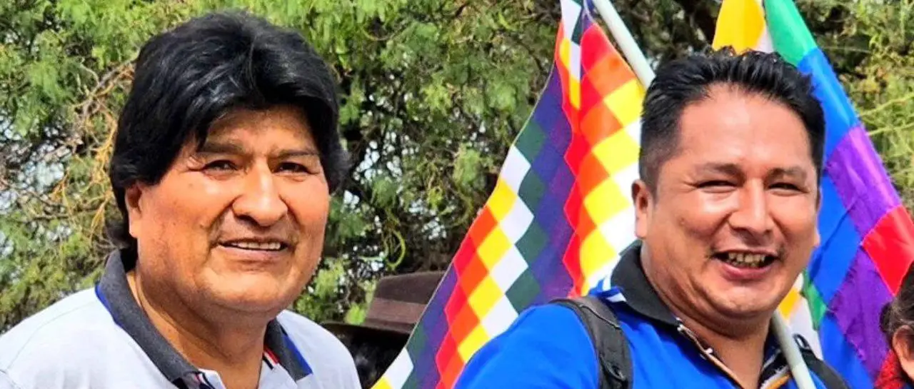 ¿CUÁL ES SU DELITO? CUESTIONA EVO MORALES SOBRE APREHENSIÓN DE DIRIGENTE