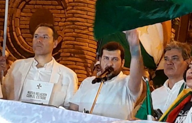 MARCHA CONCLUYE CON CONVOCATORIA A OPOSITORES A LA UNIDAD