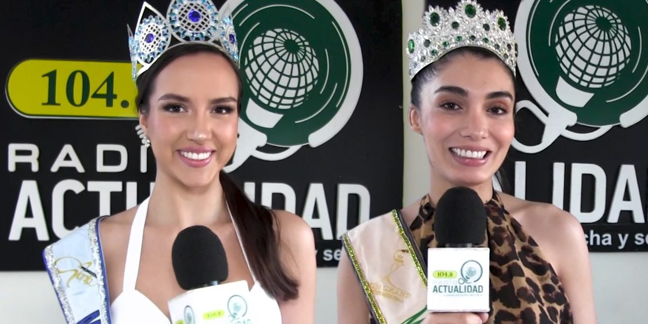 LAS MÁS BELLAS DE BOLIVIA VISITARON RADIO ACTUALIDAD