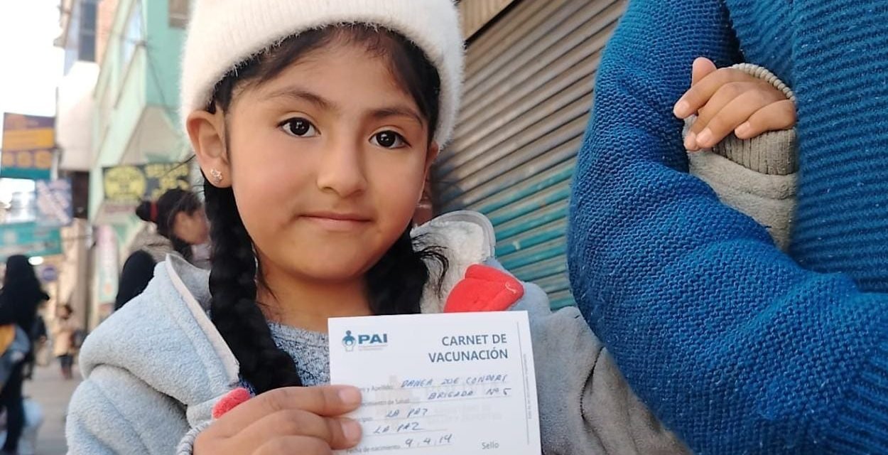 PLANIFICAN CONTAR CON 5 MILLONES DE VACUNAS PARA COMBATIR EL SARAMPIÓN