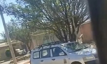 ENCUENTRAN A LADRONES DENTRO DE SU CASA Y HUYEN REALIZANDO DISPAROS