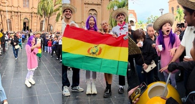 “LA CHINGUAMIGA” CAUSO REVUELO A SU PASO POR LA PLAZA 24 DE SEPTIEMBRE