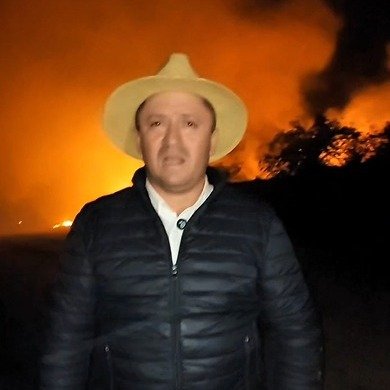 ALCALDE DE SAN RAFAEL DENUNCIA INCENDIO EN LA CARRETERA BIOCEÁNICA