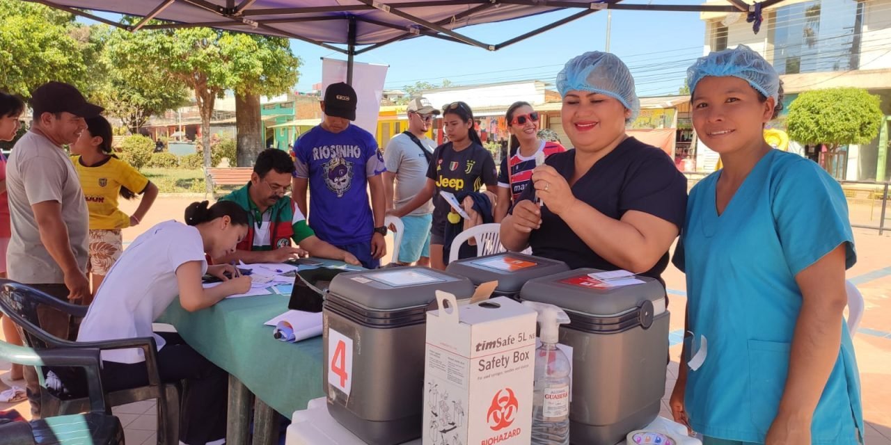 MÁS DE 7.200 PERSONAS FUERON VACUNADAS EN MUNICIPIOS FRONTERIZOS DURANTE EL DÍA “V” CONTRA EL SARAMPIÓN