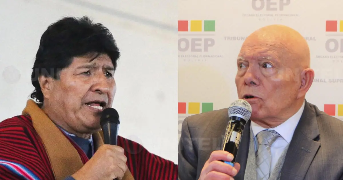 PRESIDENTE DEL TSE ENVÍA CARTA A EVO EN LA QUE CONFIRMA QUE NO SERÁ CANDIDATO EN ESTAS ELECCIONES