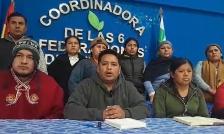 NO SE HA EXPULSADO A LA POLICÍA Y TAMPOCO VAMOS A ROGAR” DICE DIRIGENTE “EVISTA”