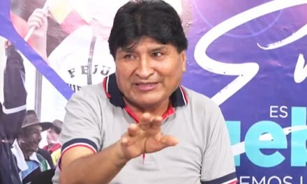 ‘QUE VENGAN MILITARES, POLICÍAS, VAMOS A DERROTAR’, ADVIERTE EVO A LOS QUE PROPONEN MILITARIZAR EL TRÓPICO