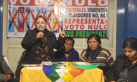 “EVISTAS” ABREN CASAS DE CAMPAÑA PARA PROMOVER EL VOTO NULO