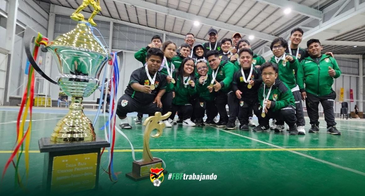 SUBCAMPEONATO PARA BOLIVIA EN EL TORNEO INTERNACIONAL “UNIENDO FRONTERAS”
