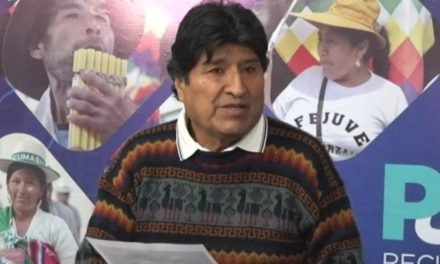«EVO MORALES DENUNCIA MANIPULACIÓN DE ENCUESTAS A FAVOR DE LA DERECHA»