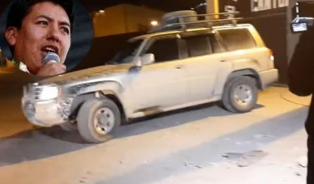 PUMARI LLEGA A SAN PEDRO PARA AUDIENCIA PROGRAMADA ESTE LUNES