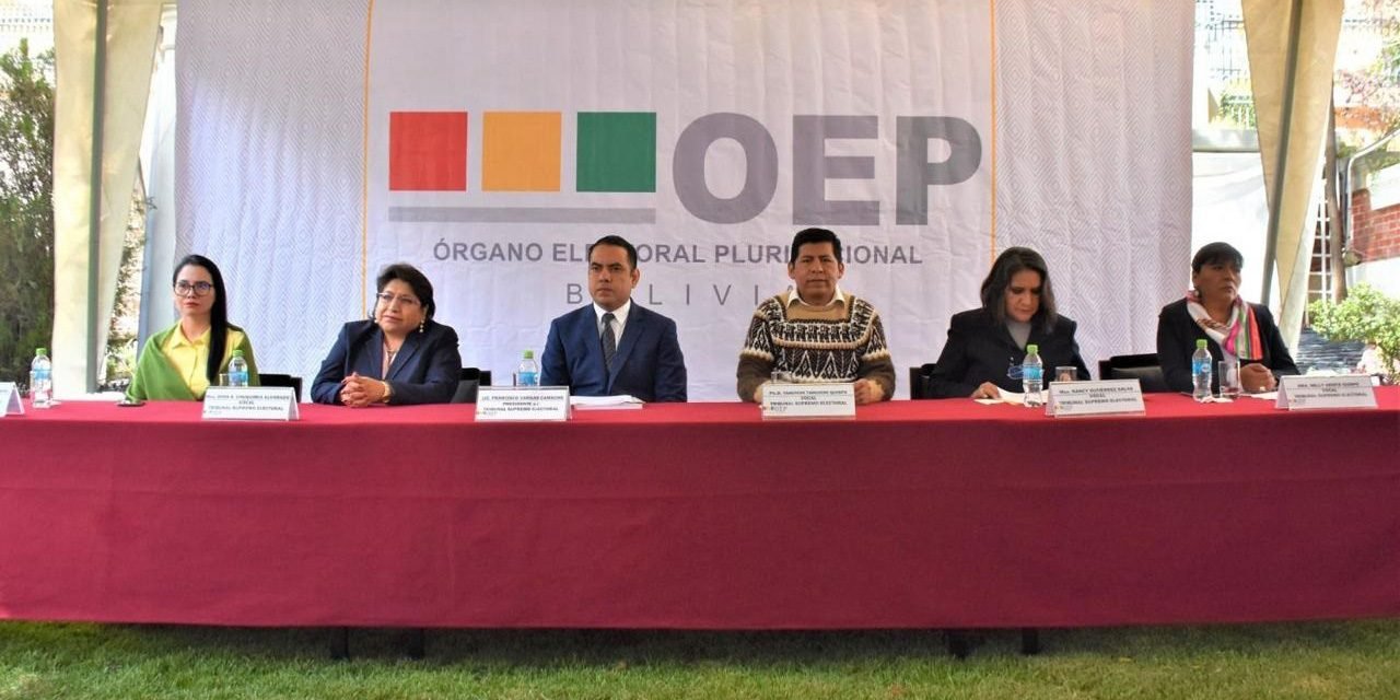 GOBIERNO ADVIERTE RIESGO INSTITUCIONAL POR INICIATIVA PARA CESAR VOCALES DEL TSE