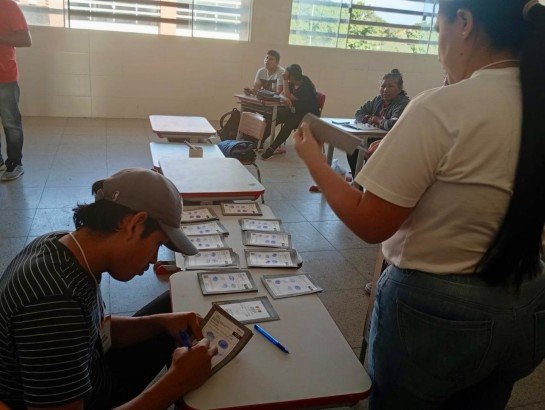 TED SANTA CRUZ REPORTA JORNADA ELECTORAL PACÍFICA Y SIN INCIDENTES