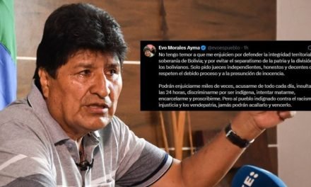 “NO TENGO MIEDO AL JUICIO”: EVO MORALES TRAS NOTIFICACIÓN JUDICIAL
