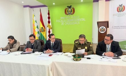 CHUQUISACA REFUERZA COORDINACIÓN PARA UNA SEGUNDA VUELTA ELECTORAL