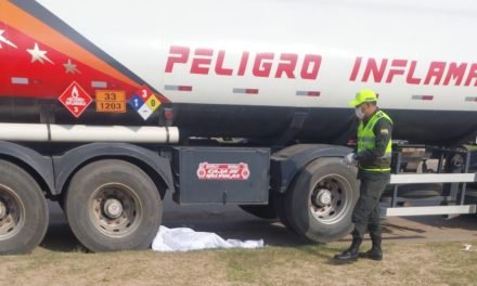 PERSONA MUERE TRAS SER APLASTADO POR UN CISTERNA